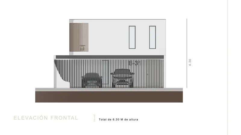 Elevación frontal de referencia