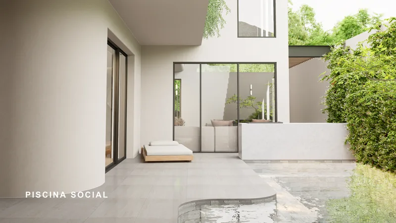 Idea de piscina privada